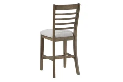 Barry Counter Height Dining Table, 4 Stools & Bench In Light Brown