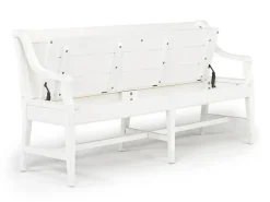 Bay Creek Bench W/ Storage In Light Gray