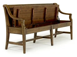 Bay Creek Bench W/ Storage In Light Gray