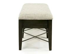 Bay Creek Bench W/ Storage In Light Gray