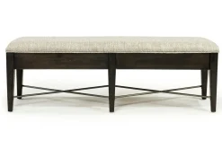 Bay Creek Bench W/ Storage In Light Gray