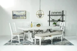 Bay Creek Bench W/ Storage In Light Gray