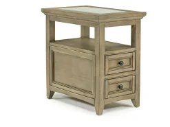 Bay Creek Chairside Table In Graphite