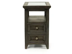 Bay Creek Chairside Table In Graphite