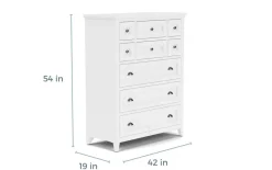 Bay Creek Chest In Light Gray