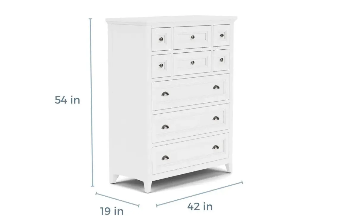 Bay Creek Chest In Light Gray
