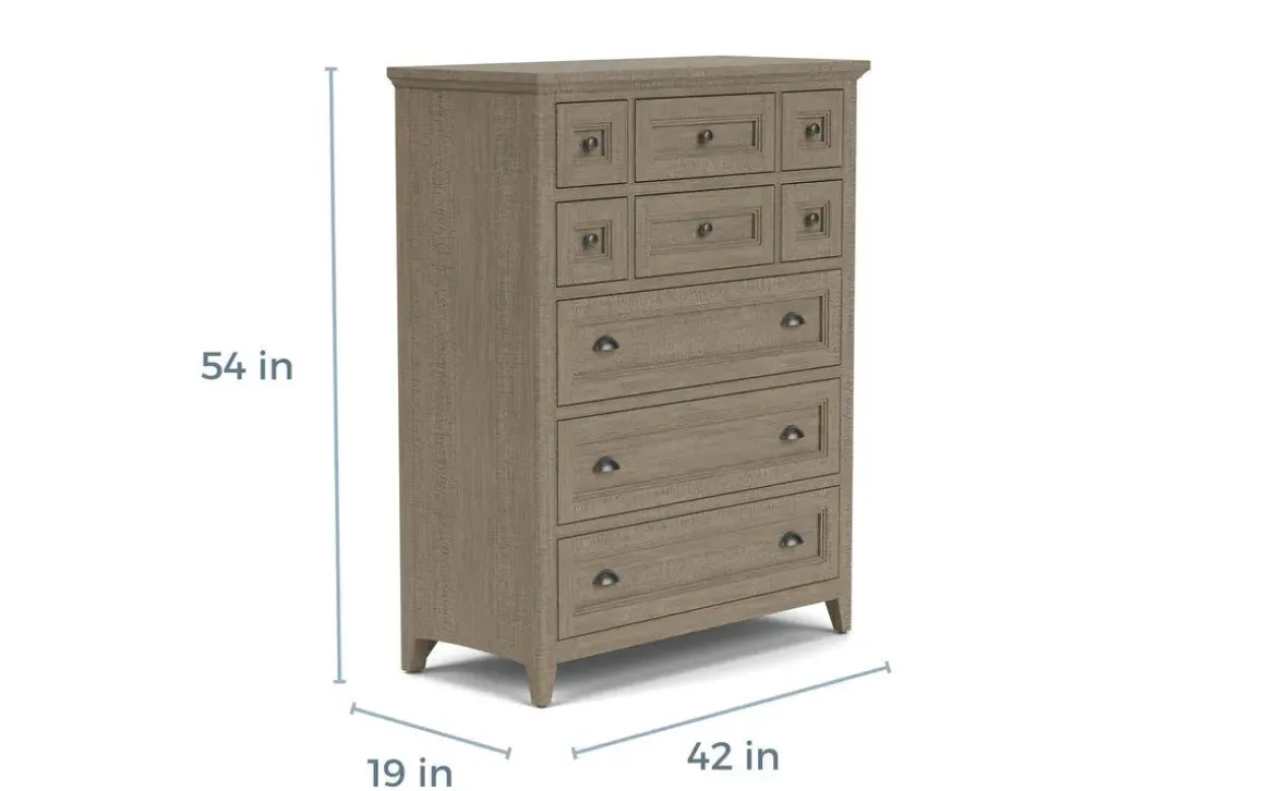 Bay Creek Chest In Light Gray