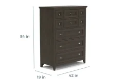 Bay Creek Chest In Light Gray