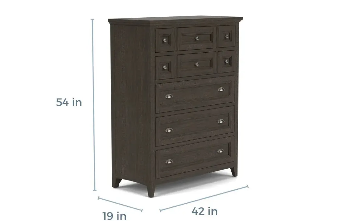Bay Creek Chest In Light Gray