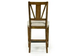 Bay Creek Counter Height Stool In Graphite, V-Back