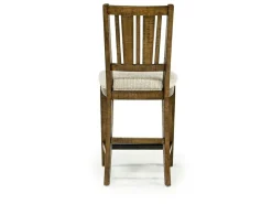 Bay Creek Counter Height Stool In Graphite, V-Back