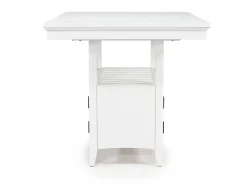 Bay Creek Counter Height Extendable Dining Table In Light Gray