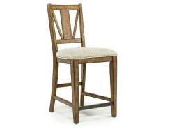 Bay Creek Counter Height Extendable Dining Table & 4 Stools In Graphite