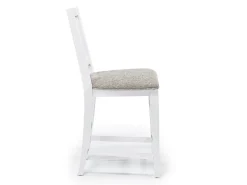 Bay Creek Counter Height Extendable Dining Table & 4 Stools In Graphite