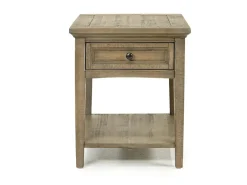 Bay Creek End Table In Graphite, Rectangle