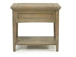 Bay Creek End Table In Graphite, Rectangle