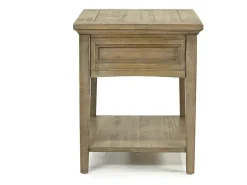 Bay Creek End Table In Graphite, Rectangle