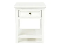 Bay Creek End Table In Graphite, Rectangle