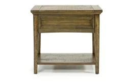 Bay Creek End Table In Graphite, Rectangle