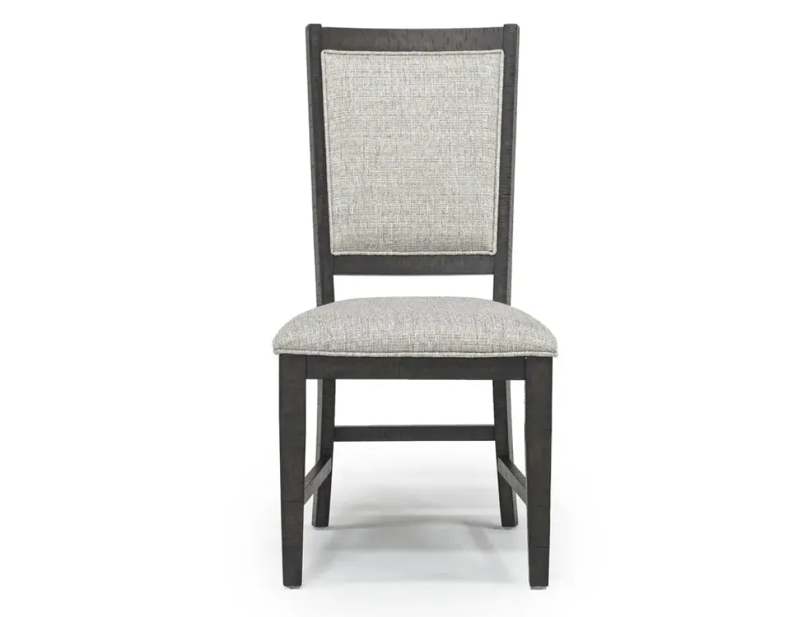 Bay Creek Extendable Dining Table & 4 Upholstered V-Back Chairs In Toasted Nutmeg