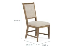 Bay Creek Extendable Dining Table & 6 V-Back Chairs In Toasted Nutmeg