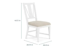 Bay Creek Extendable Dining Table & 6 V-Back Chairs In Toasted Nutmeg