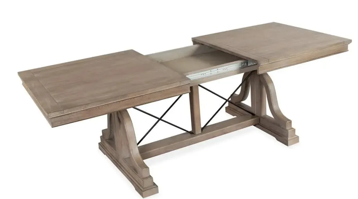 Bay Creek Extendable Dining Table In Graphite