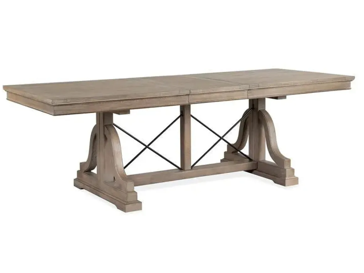 Bay Creek Extendable Dining Table In Graphite