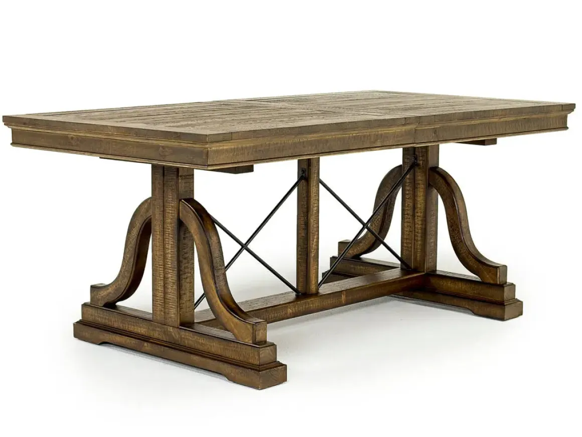 Bay Creek Extendable Dining Table, 4 V-Back Chairs & High Back Bench In Graphite