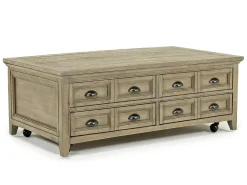 Bay Creek Lift Top Coffee Table In Nutmeg
