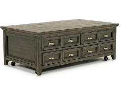 Bay Creek Lift Top Coffee Table In Nutmeg