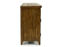 Bay Creek Media Console In Nutmeg W/ Usb Charger, 70 Inch