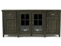 Bay Creek Media Console In Nutmeg W/ Usb Charger, 70 Inch