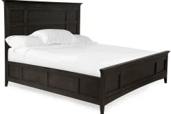 Bay Creek Panel Bed In Light Gray, Queen