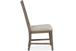 Bay Creek Side Chair In Light Gray, V-Back