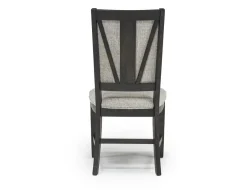 Bay Creek Side Chair In Light Gray, V-Back