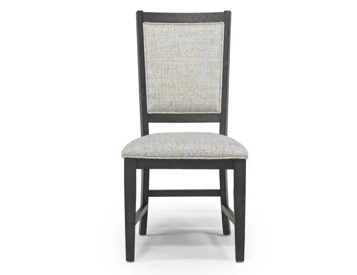 Bay Creek Side Chair In Light Gray, V-Back