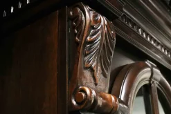 Bella 4 Piece Entertainment Center In Brown