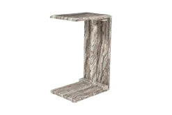 Bella Marble Accent C Table In Sand