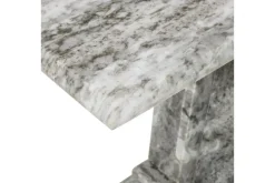 Bella Marble Accent C Table In Sand