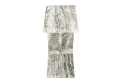 Bella Marble Accent C Table In Sand