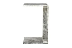 Bella Marble Accent C Table In Sand
