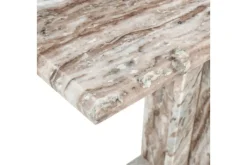 Bella Marble Accent C Table In Sand