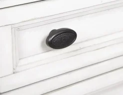 Bellamy 4 Drawer Nightstand In Charcoal