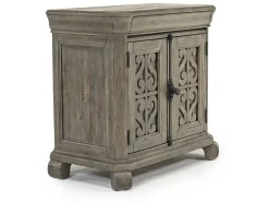 Bellamy 4 Drawer Nightstand In Charcoal