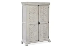 Bellamy Armoire In Charcoal