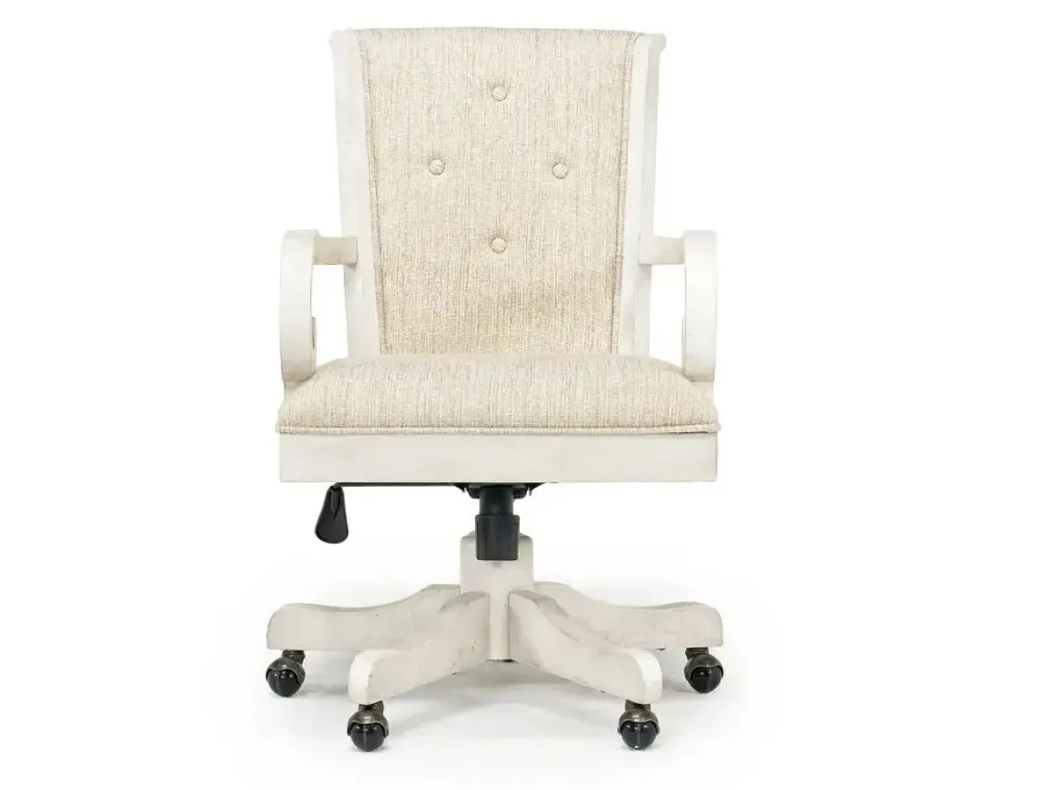 Bellamy Desk Chair In White