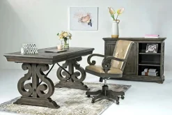 Bellamy Desk Chair In White