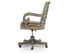 Bellamy Desk Chair In White