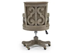 Bellamy Desk Chair In White